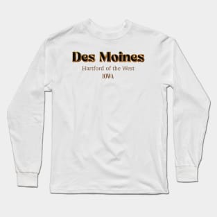 Des Moines Hartford Of The West Long Sleeve T-Shirt